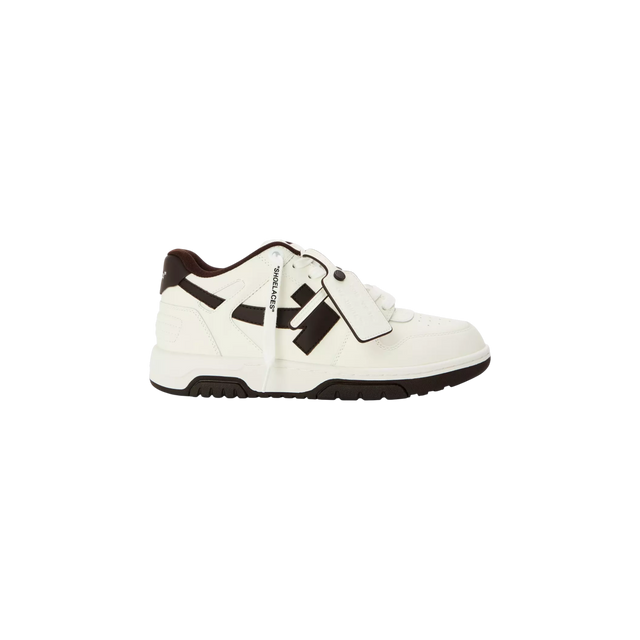 Off-White Out Of Office "OOO" Low Tops White Chocolate