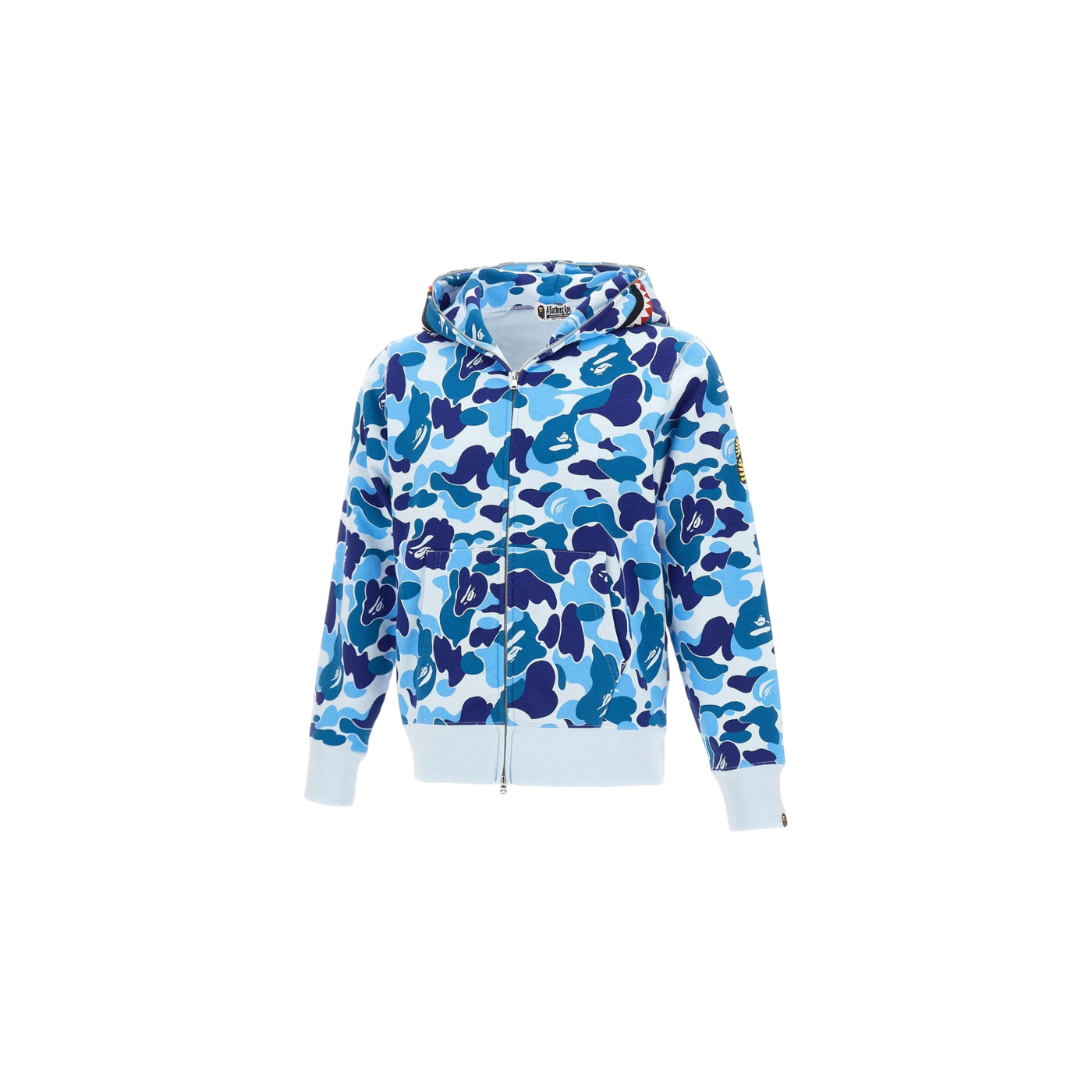 A BATHING APE® Abc Camo Shark Zip Hoodie