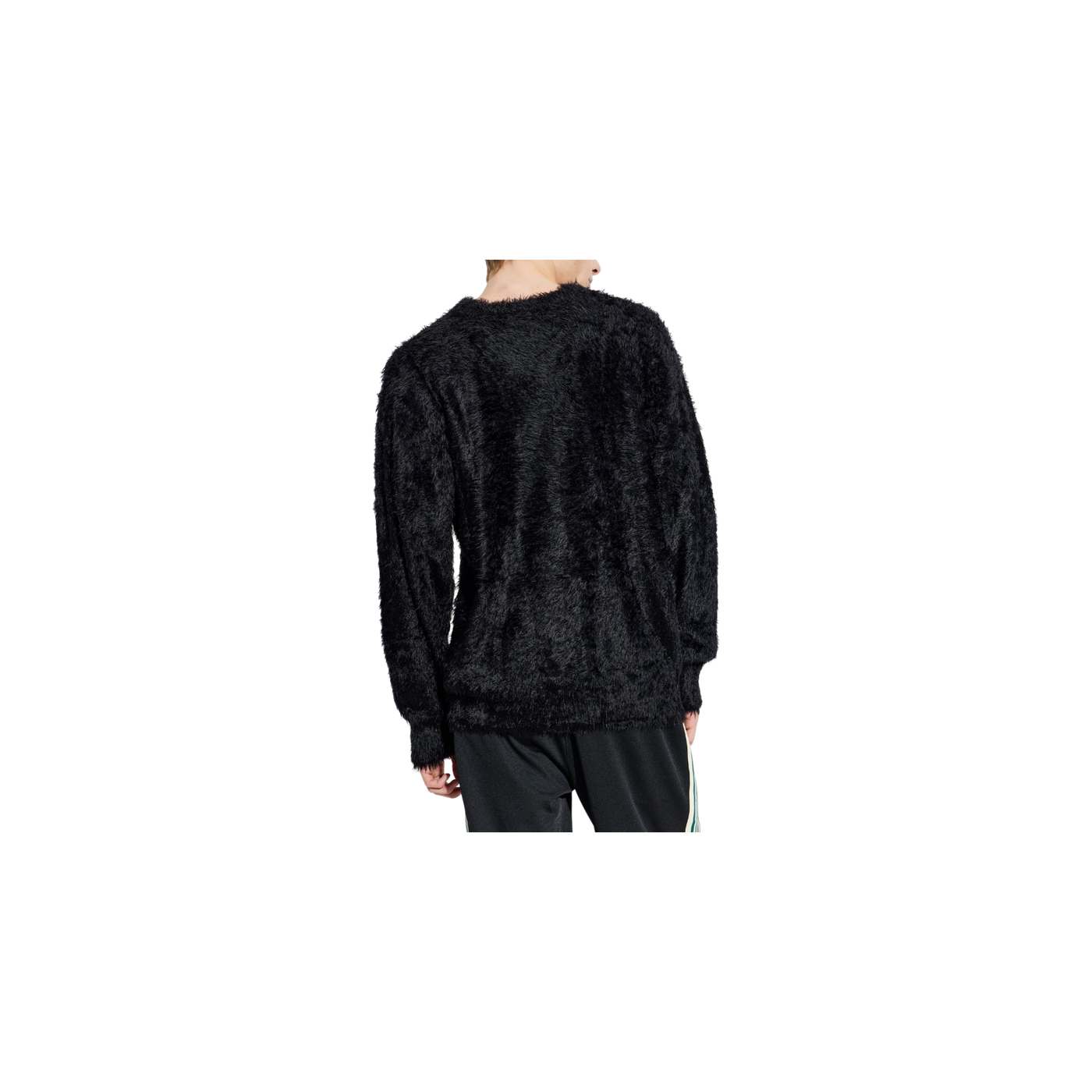 A BATHING APE® Fuzzy Logo Knitted Sweater