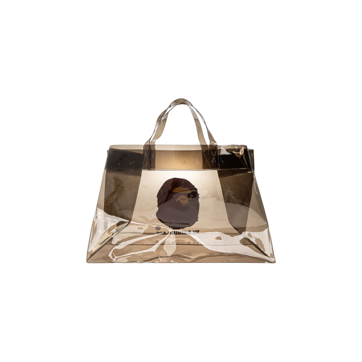 A BATHING APE® Logo Transparent Tote Bag