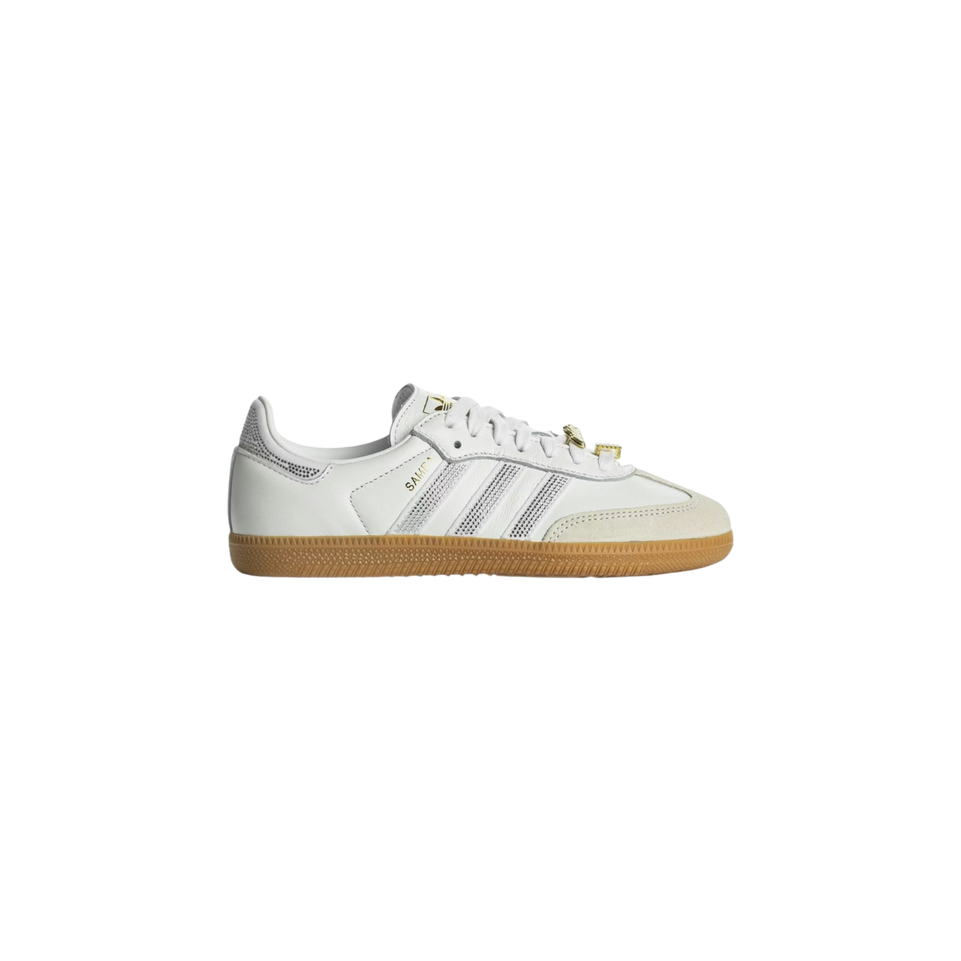 Adidas Samba Og Rhinestone White Silver (Women's)