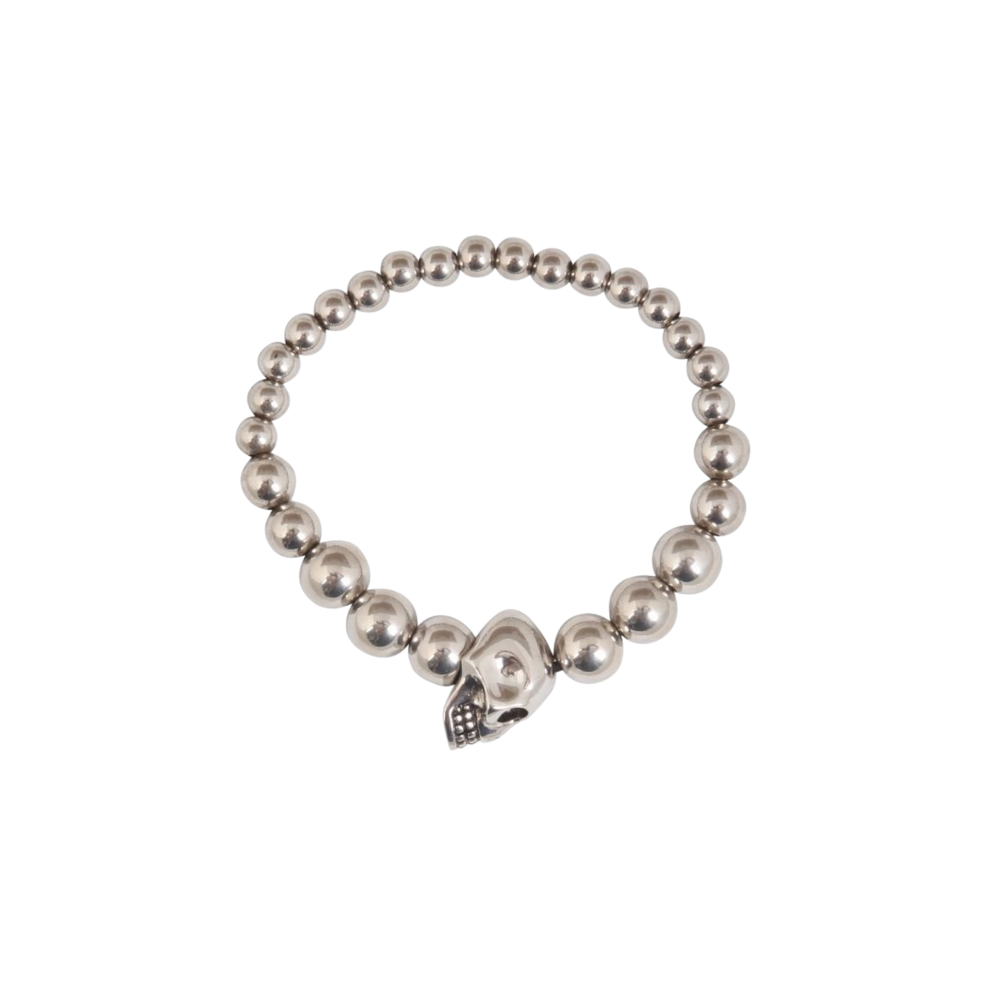 Pulsera Alexander Mcqueen Skull Beaded Embellished Bracelet