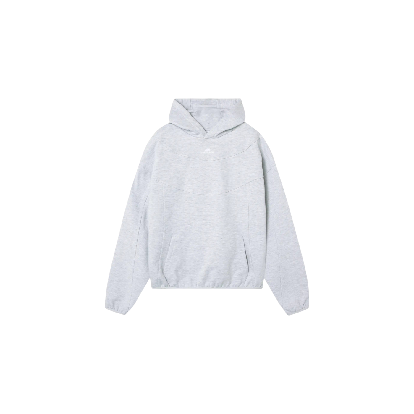 Eme Studios Alfa Heather Grey Oversized Hoodie