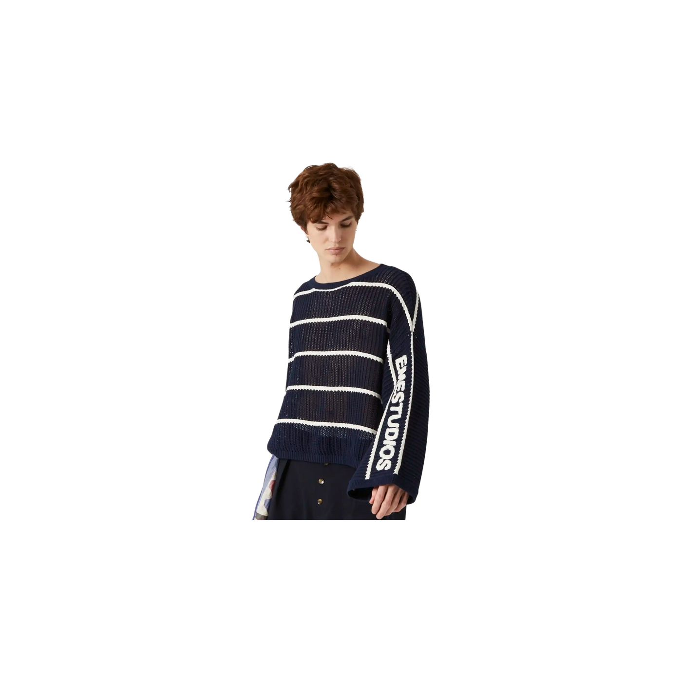 Eme Studios Alic Navy Knit Sweater