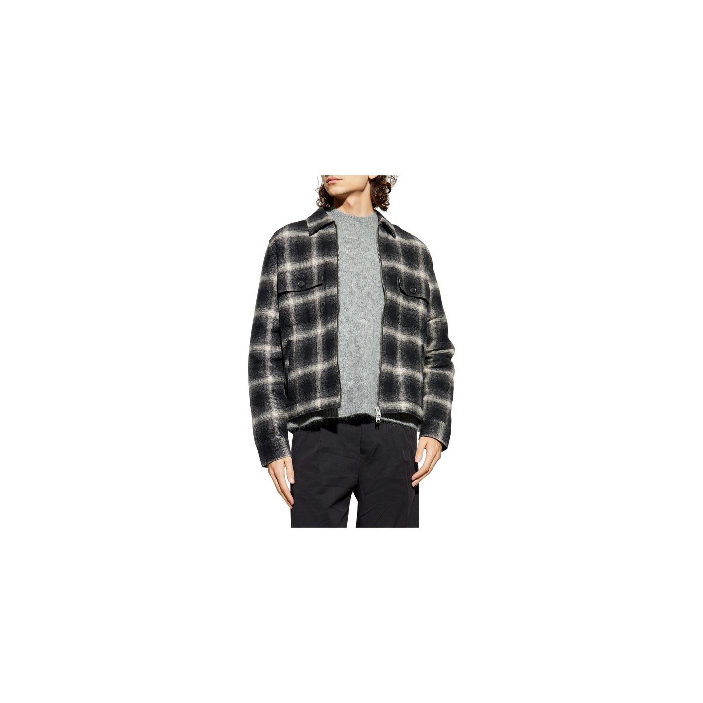 Allsaints Bayo Check Jacket