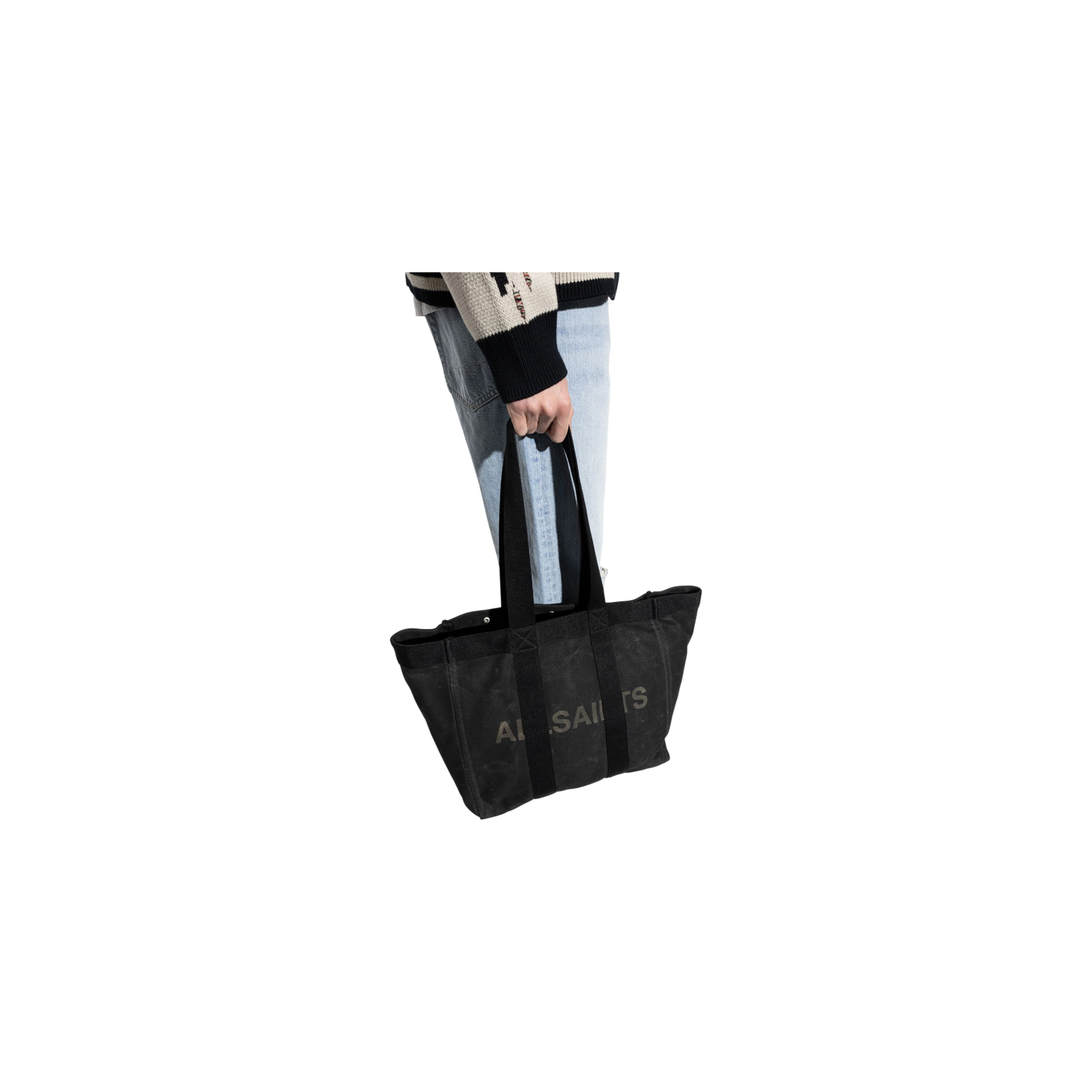 Allsaints Layo Logo Tote Bag