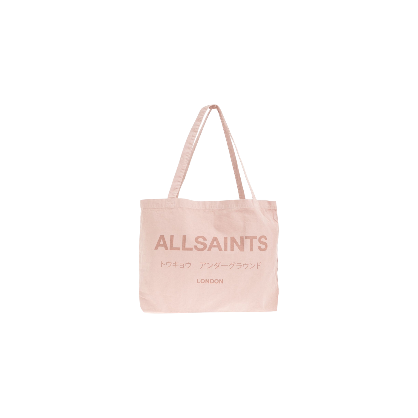 Allsaints Underground Logo Tote Bag