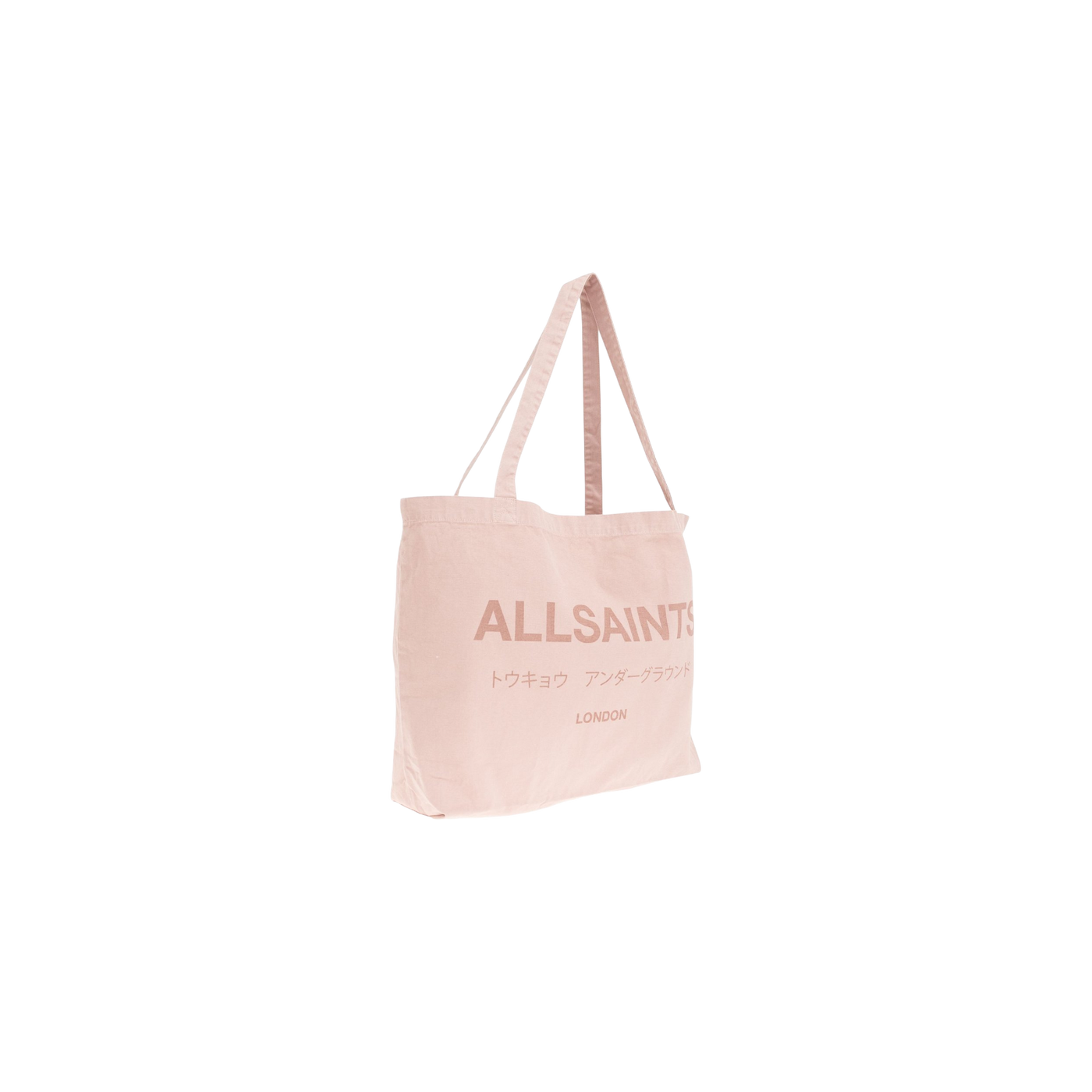 Allsaints Underground Logo Tote Bag
