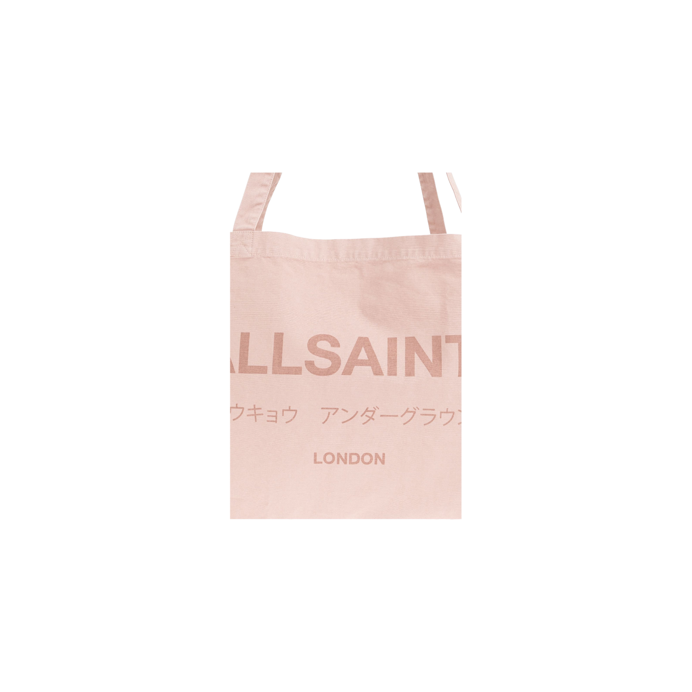 Allsaints Underground Logo Tote Bag