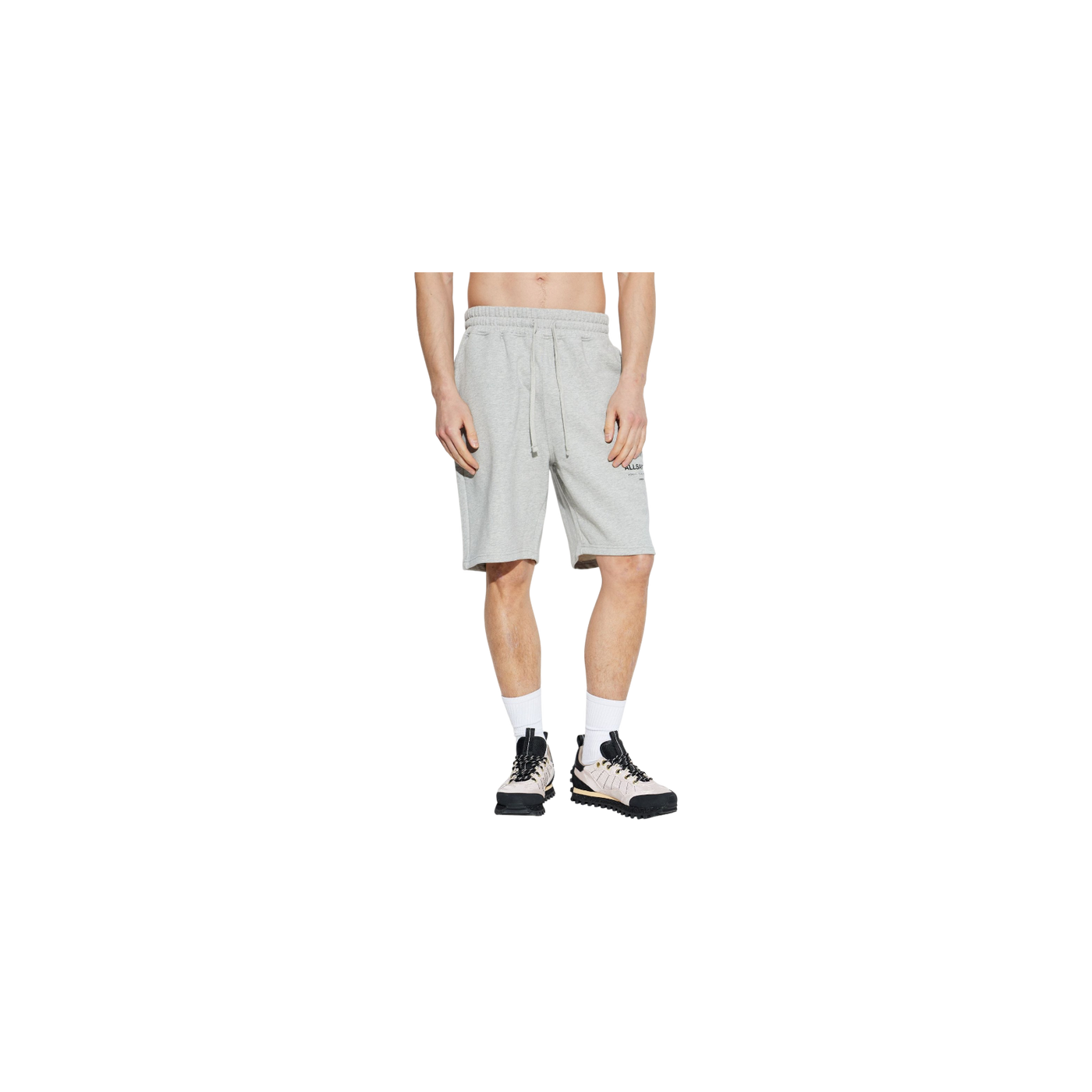 Allsaints Undrgrnd Logo Sweat Shorts