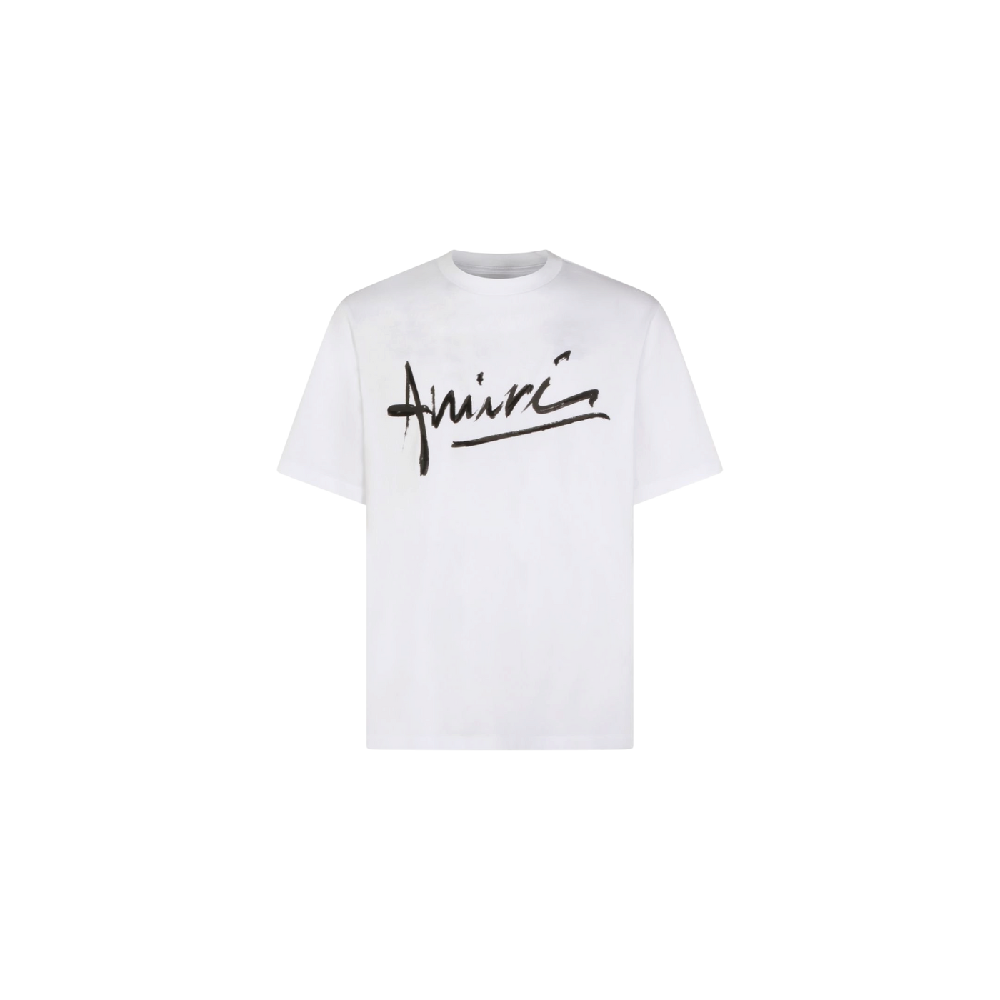 Amiri Logo Printed Crewneck T-Shirt