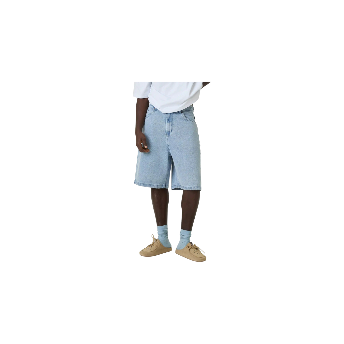 Eme Studios Andy Cloudy Denim Jorts