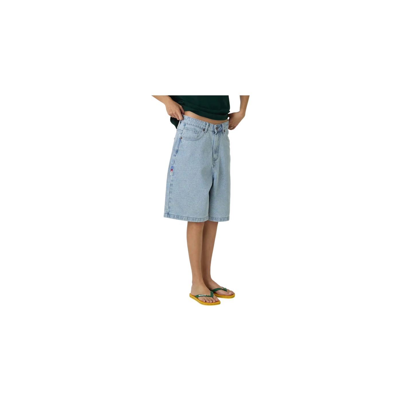 Eme Studios Andy Cloudy Denim Jorts