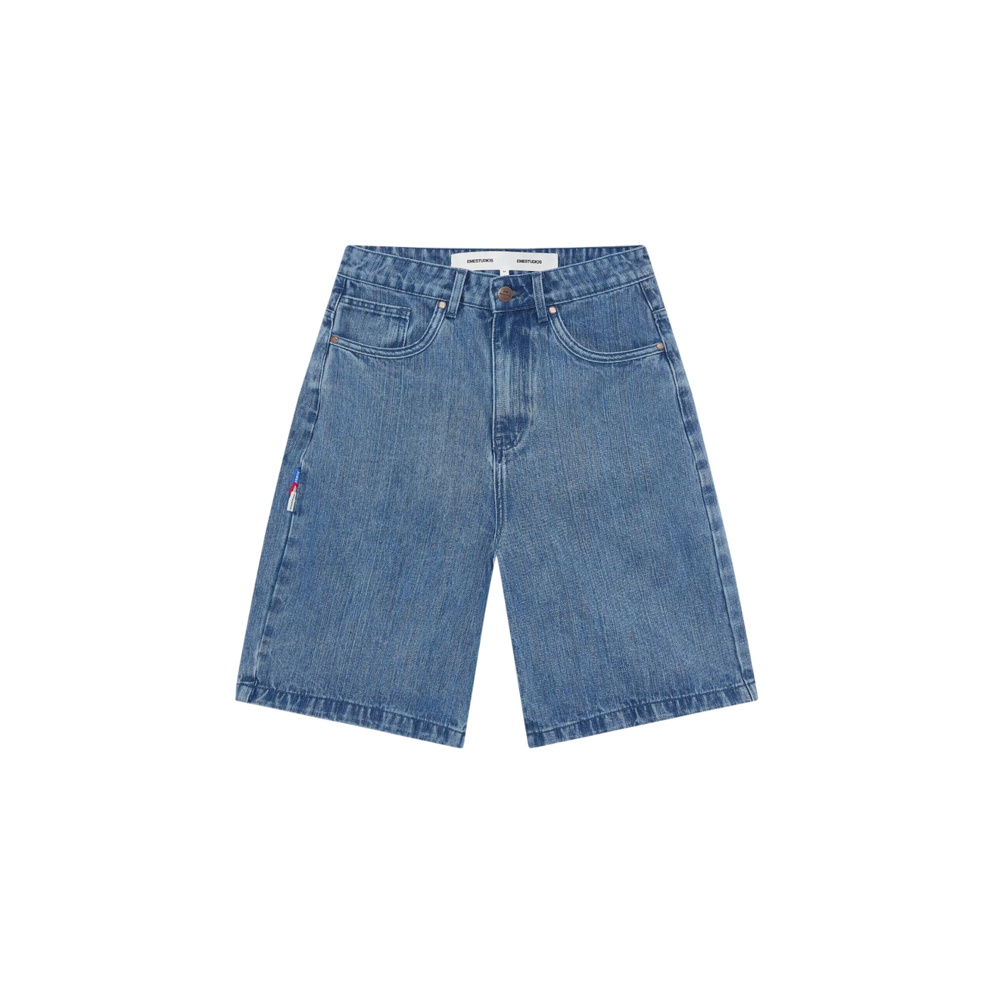 Eme Studios Andy Scratch Denim Jorts