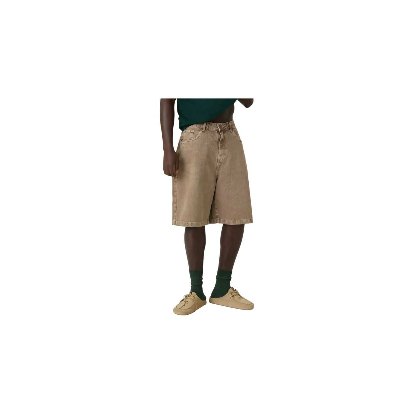 Eme Studios Andy Wooden Denim Jorts