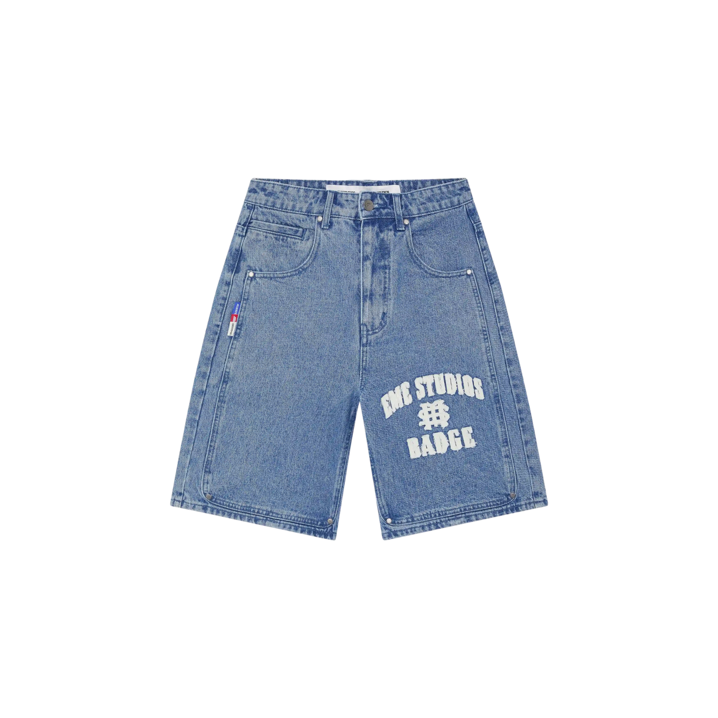 Eme Studios Badge Blue Jorts