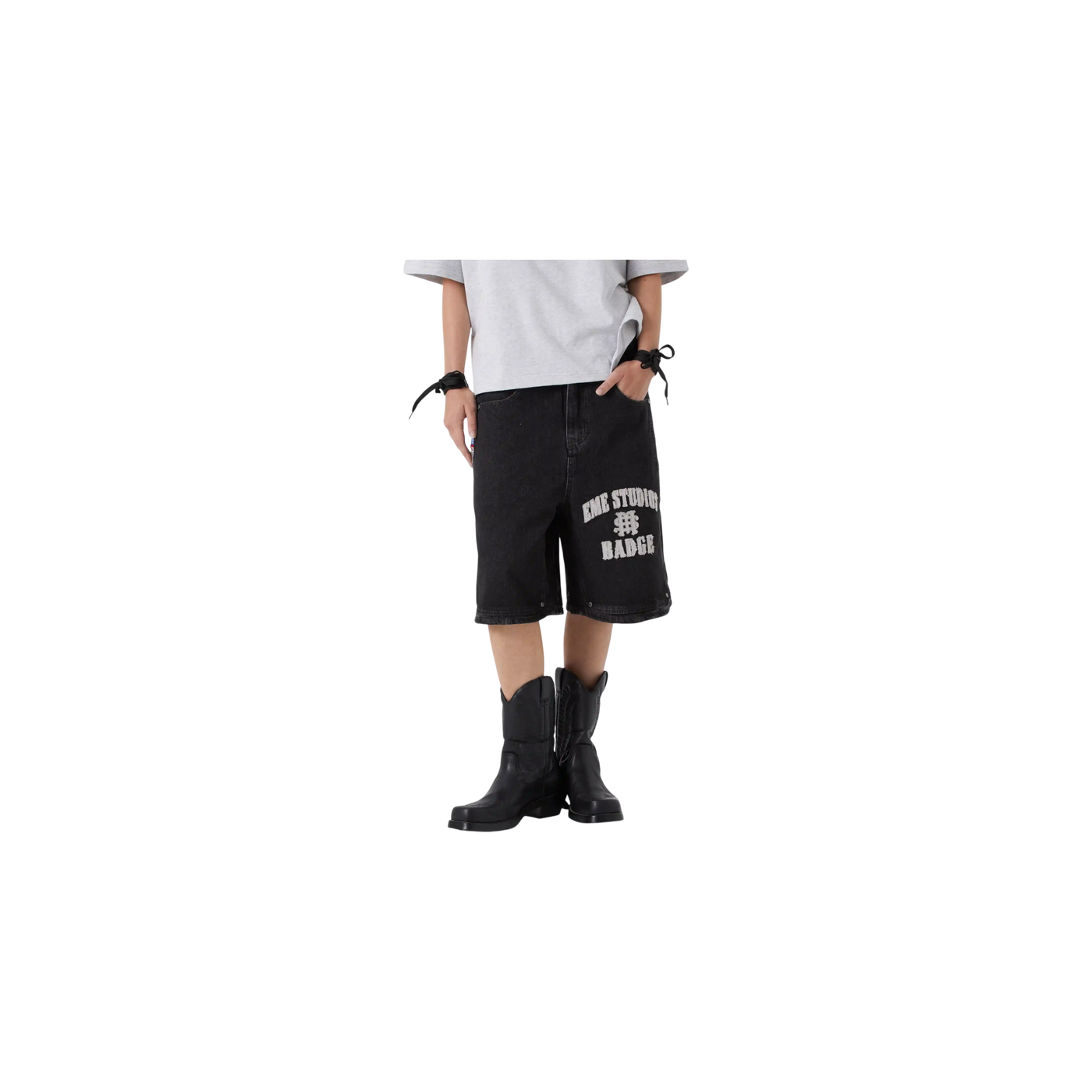 Eme Studios Badge Shadow Jorts