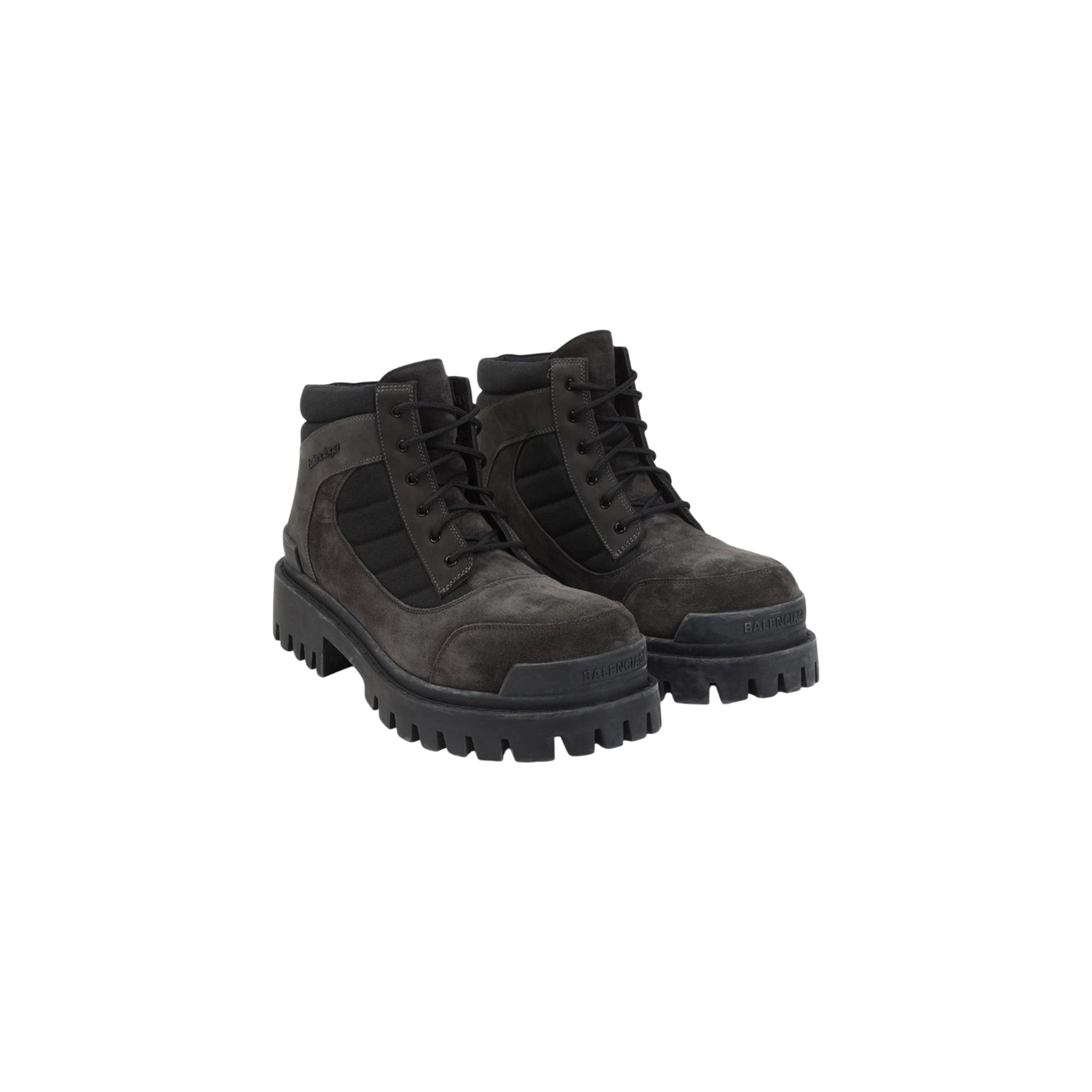 Balenciaga Low Combat Lace-Up Boots