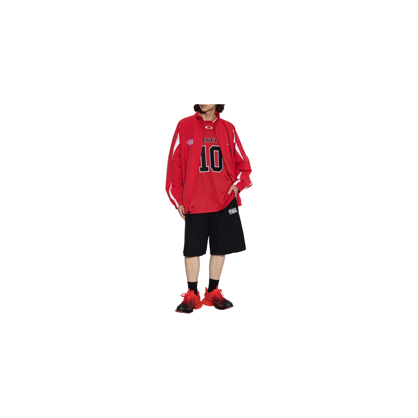 Balenciaga Nba Logo Track Jacket