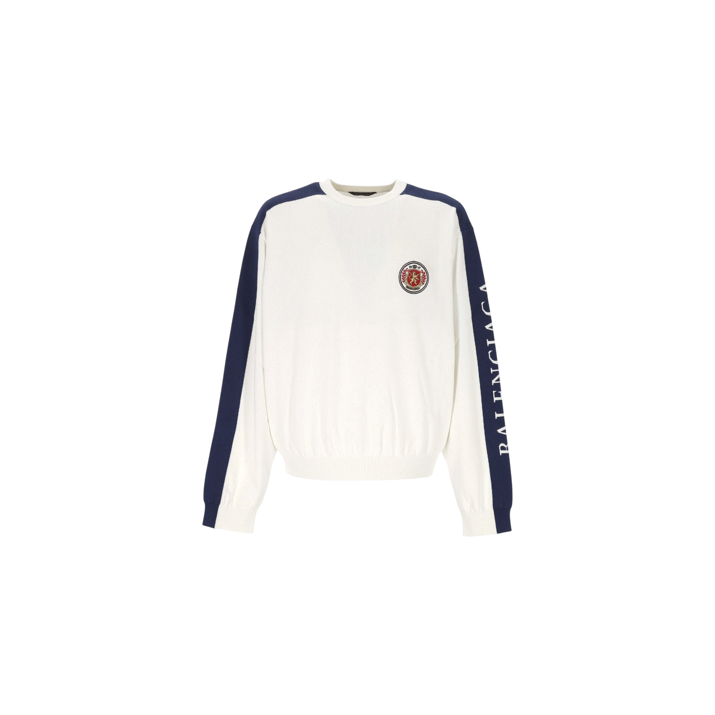 Balenciaga Side Striped Crewneck Sweatshirt
