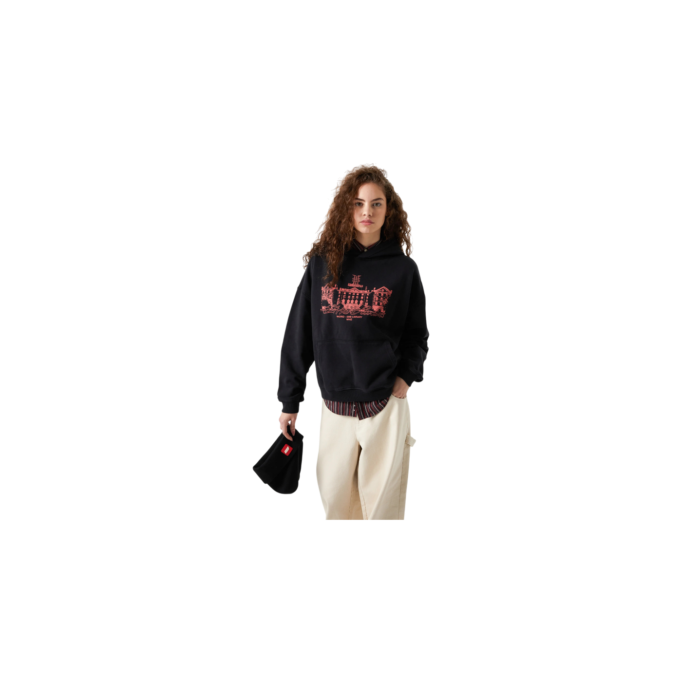 Eme Studios Book Shadow Oversized Hoodie