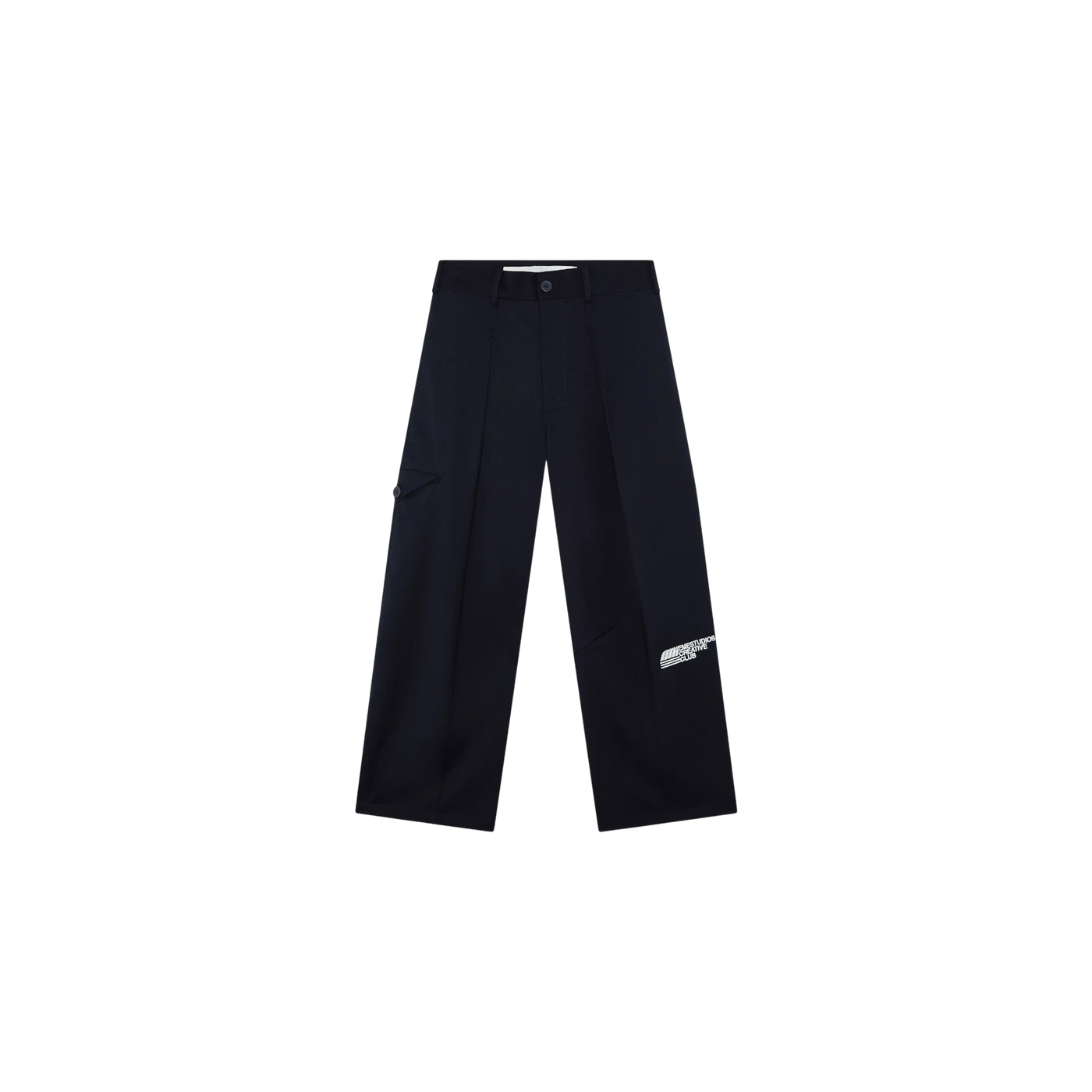 Eme Studios Borca Navy Tailored Pants