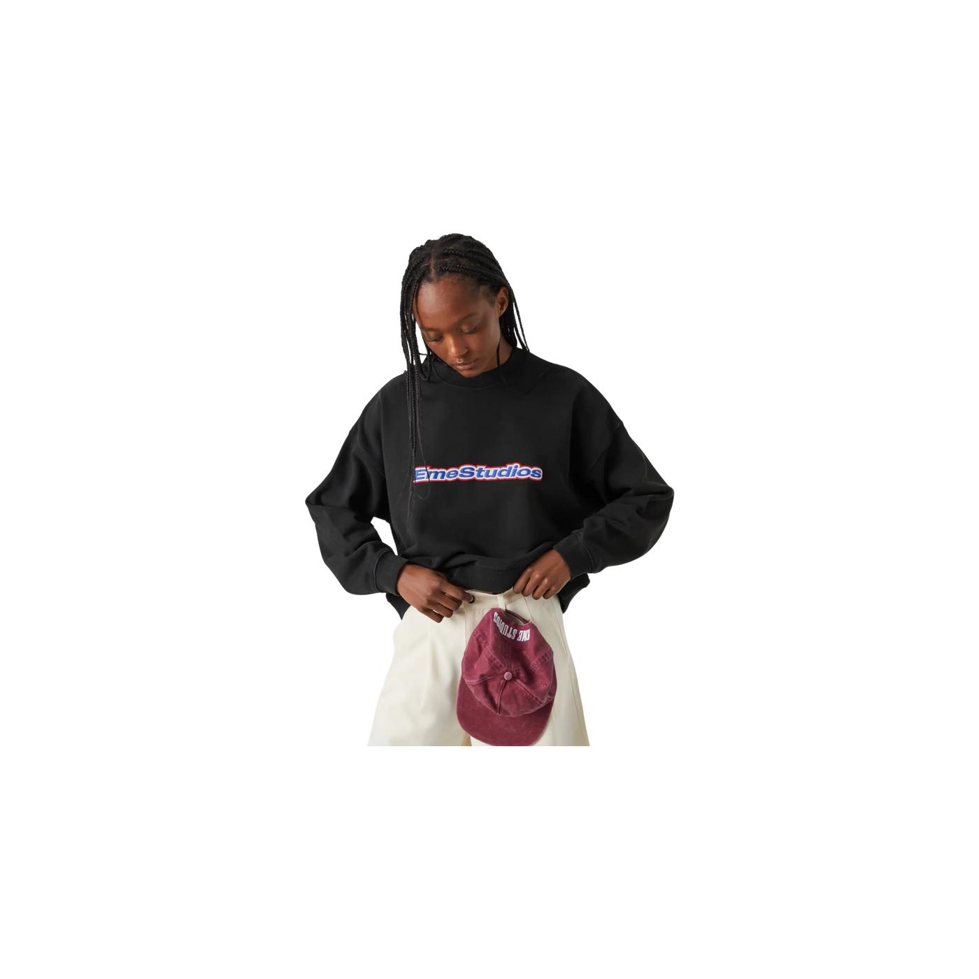 Eme Studios Box Shadow Oversized Crewneck