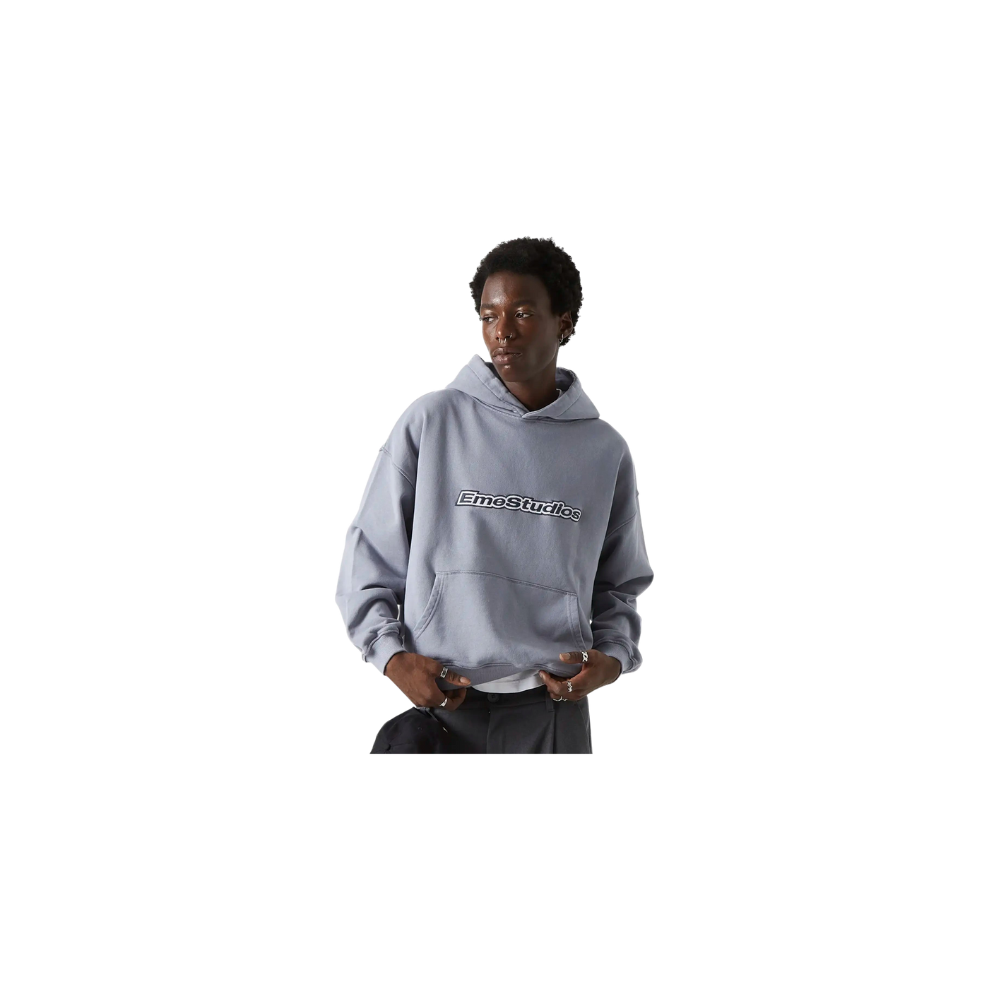 Eme Studios Box Stormmist Oversized Hoodie