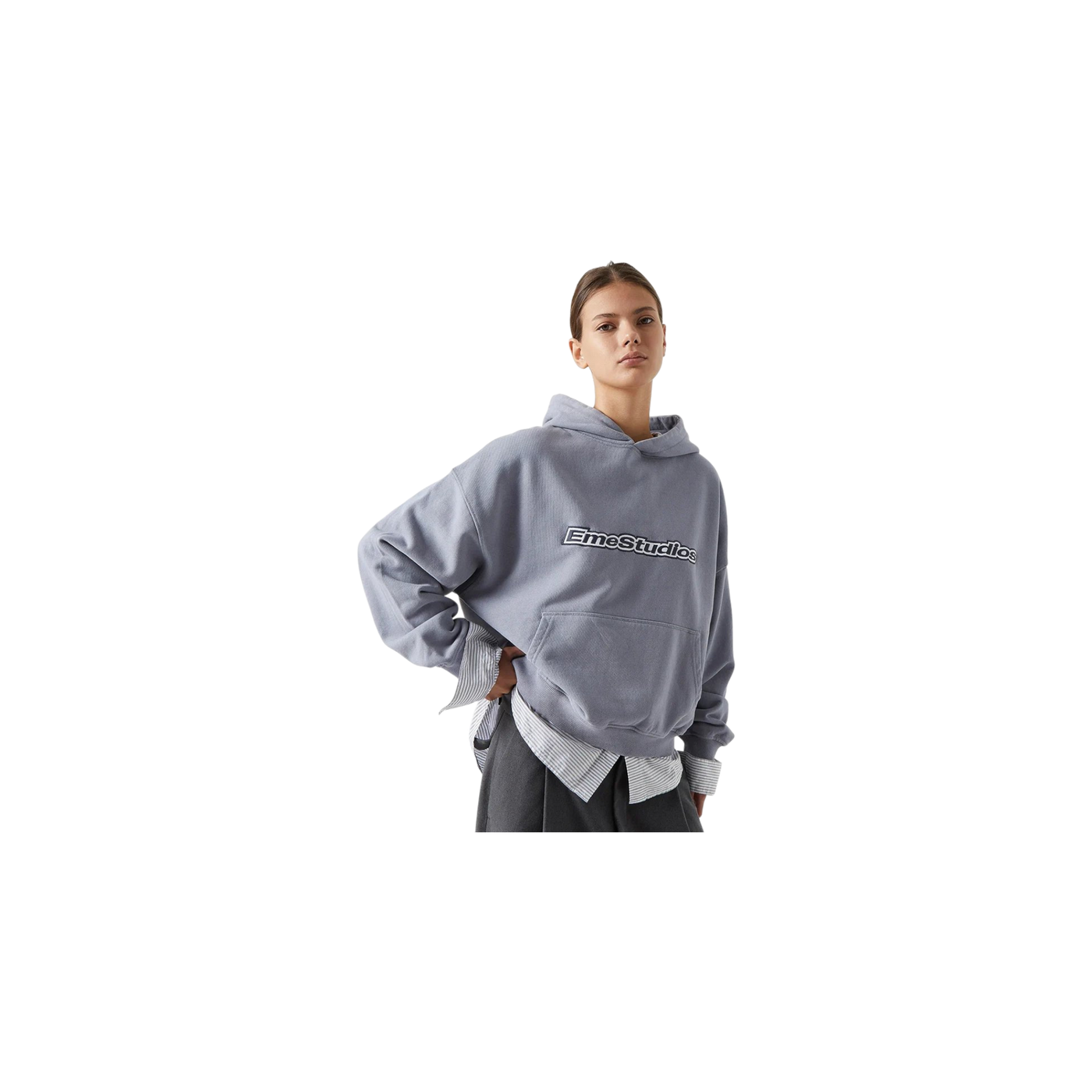 Eme Studios Box Stormmist Oversized Hoodie