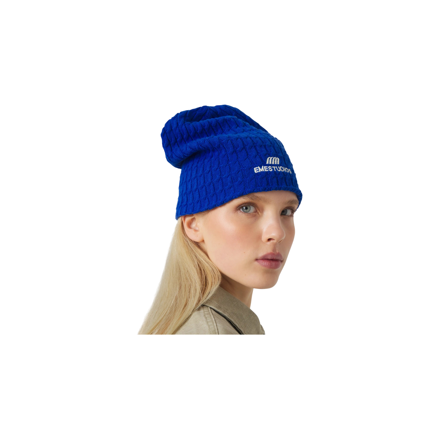 Eme Studios Braide Sodalite Beanie