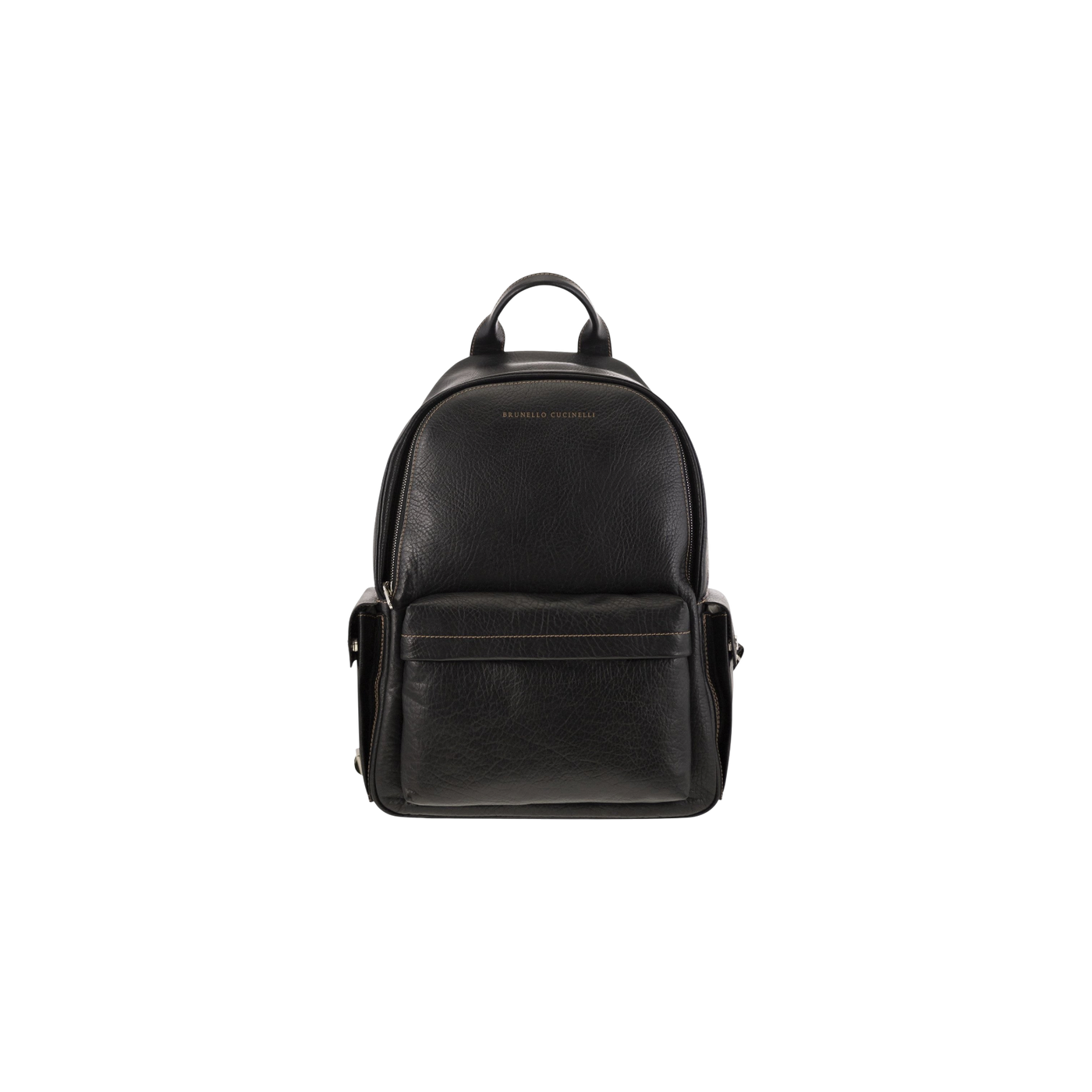 Brunello Cucinelli Logo Printed Backpack