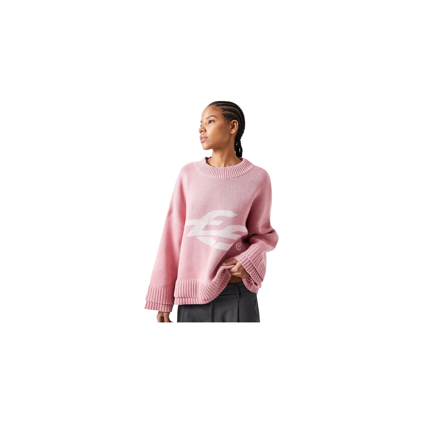 Eme Studios Bryss Panther Knit Sweater