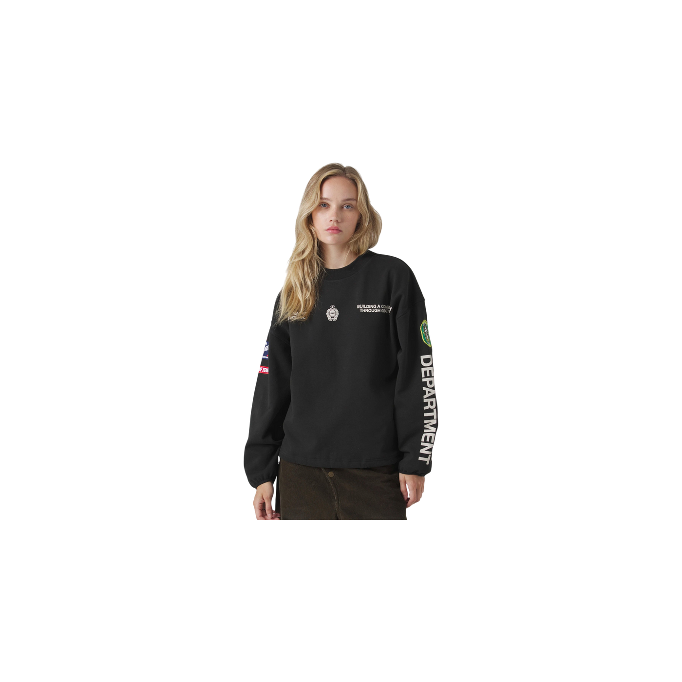 Eme Studios Building Shadow Oversized Crewneck