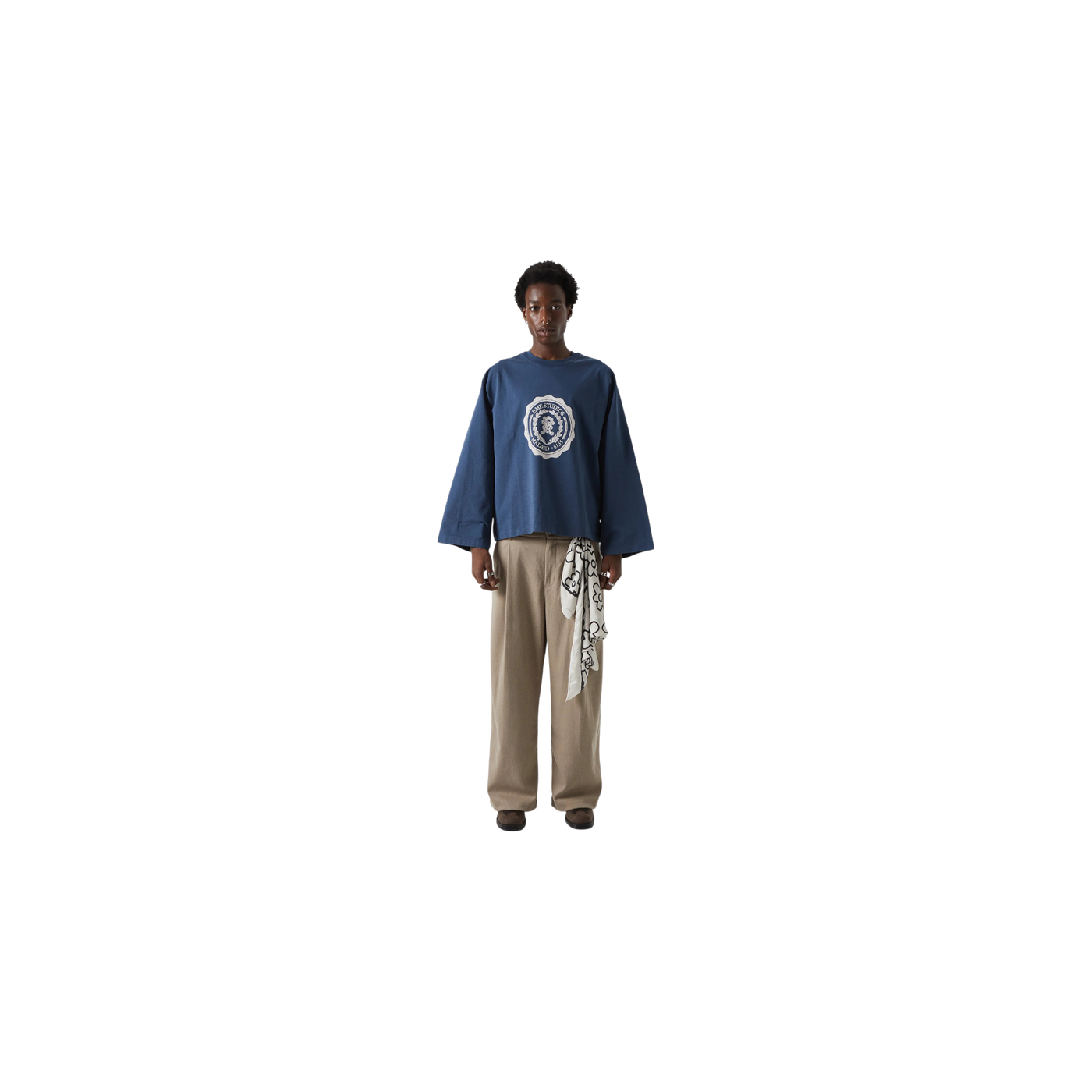 Eme Studios Bulwark Navy Long Sleeve