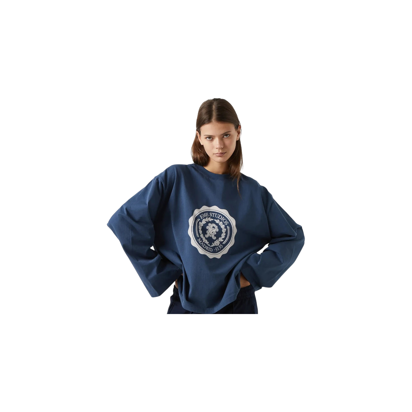Eme Studios Bulwark Navy Long Sleeve