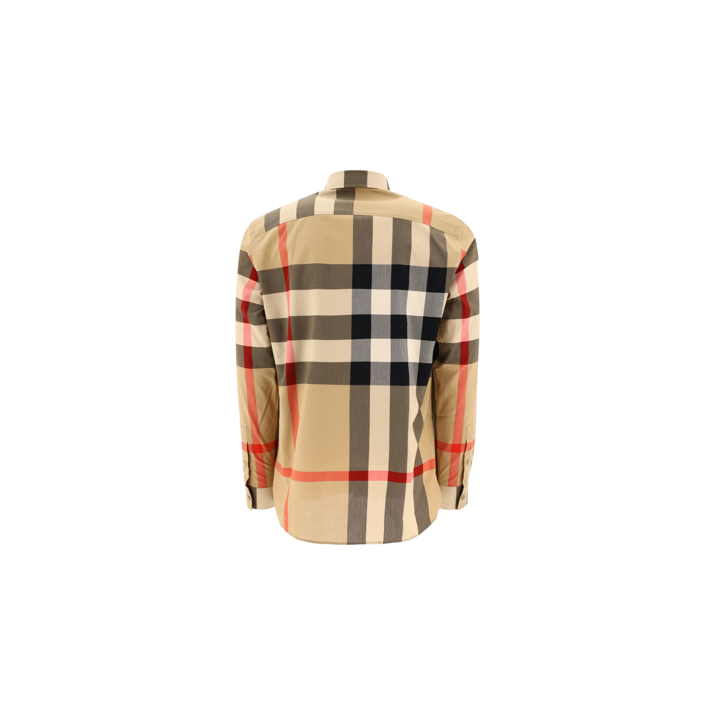 Burberry Checked Button-Up Shirt