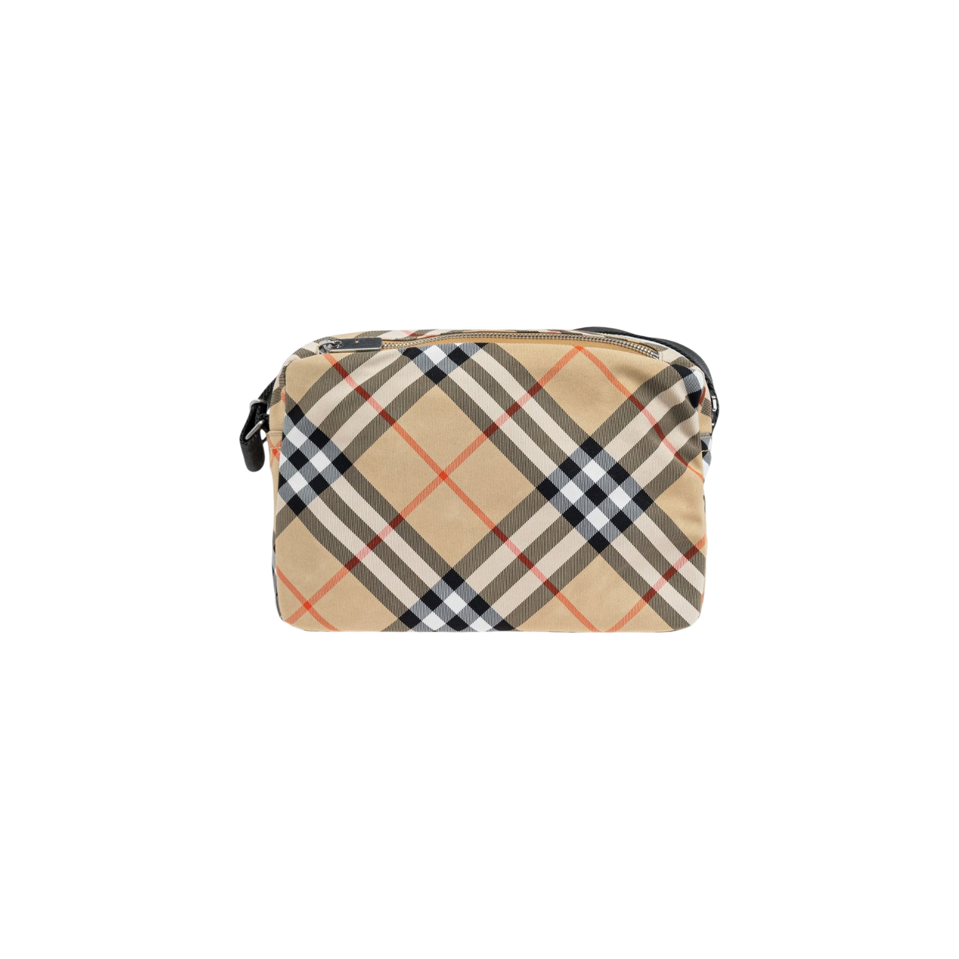 Burberry Vintage Check Equestrian Knight Motif Messenger Bag