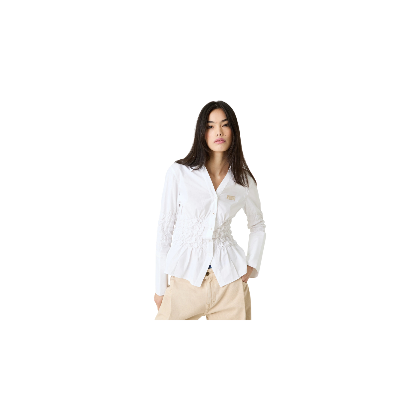 Eme Studios Cami White Shirt