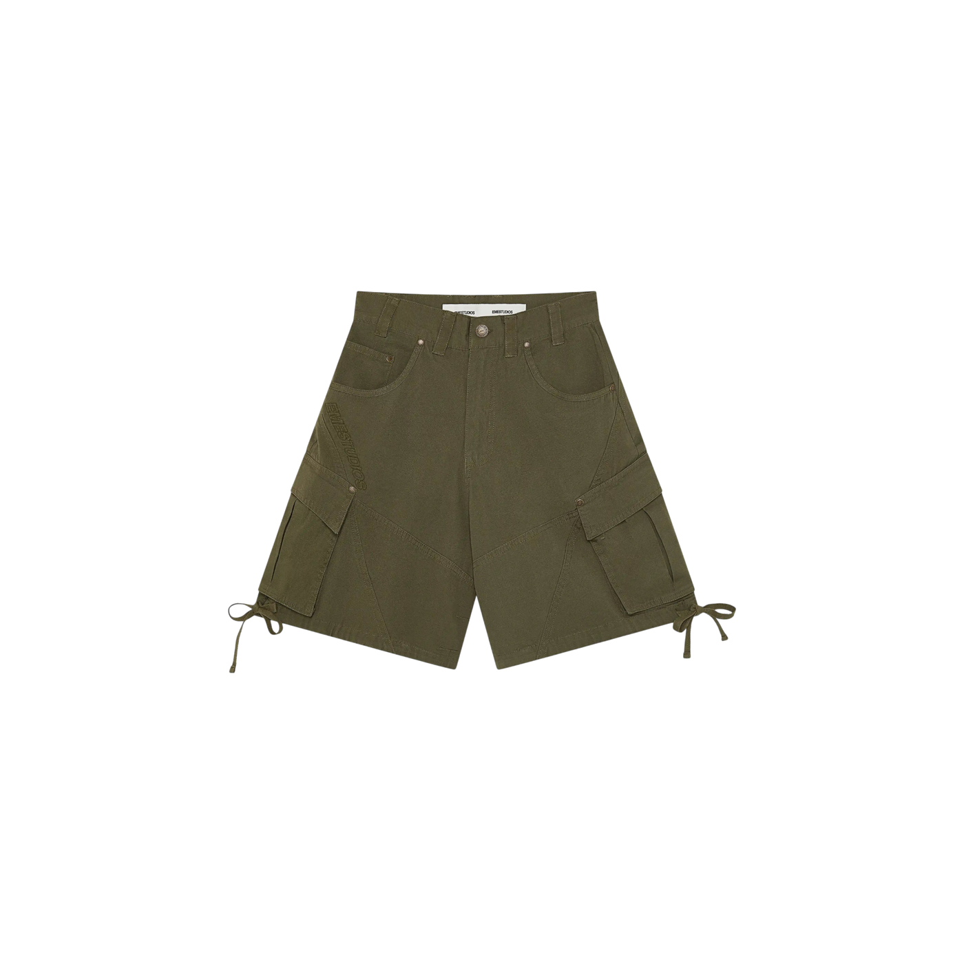 Eme Studios Carrier Olive Cargo Jorts