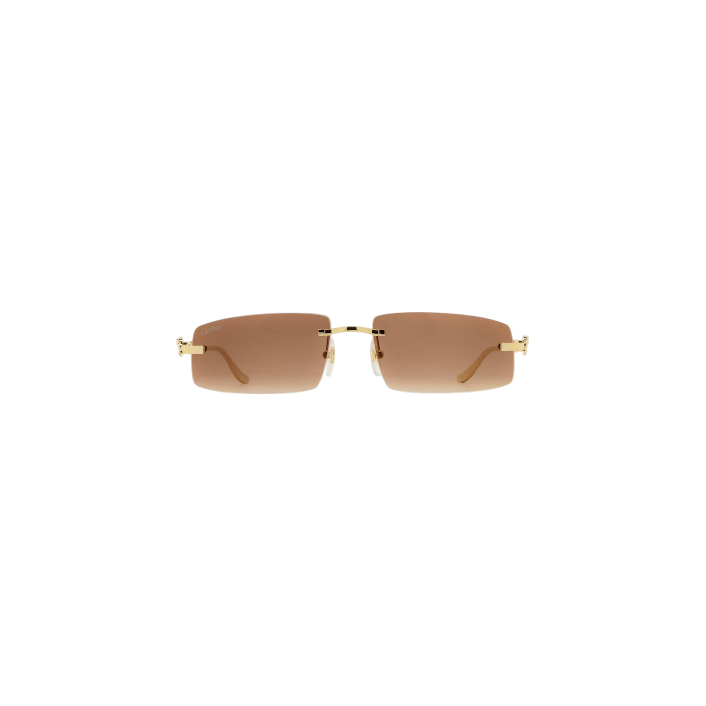 Cartier Eyewear Rectangle-Frame Sunglasses