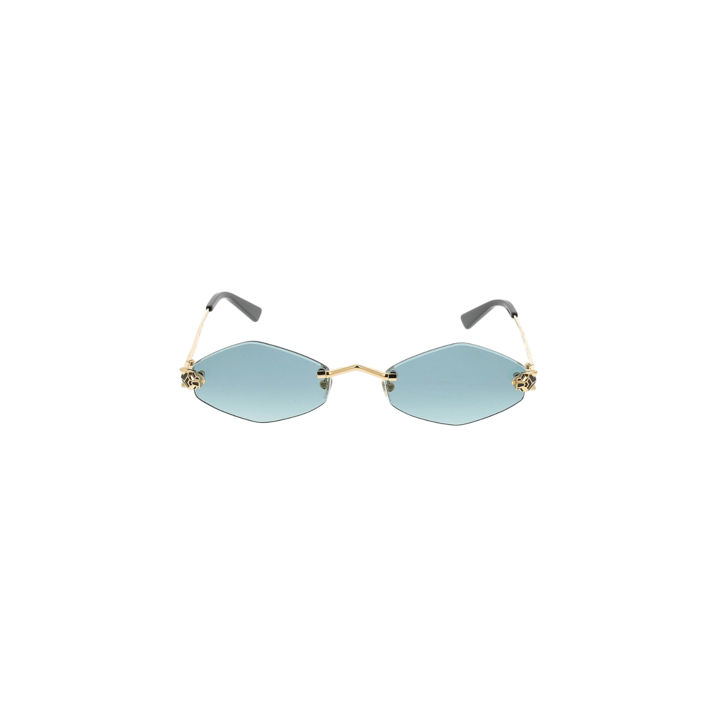 Cartier Geometric Frame Sunglasses
