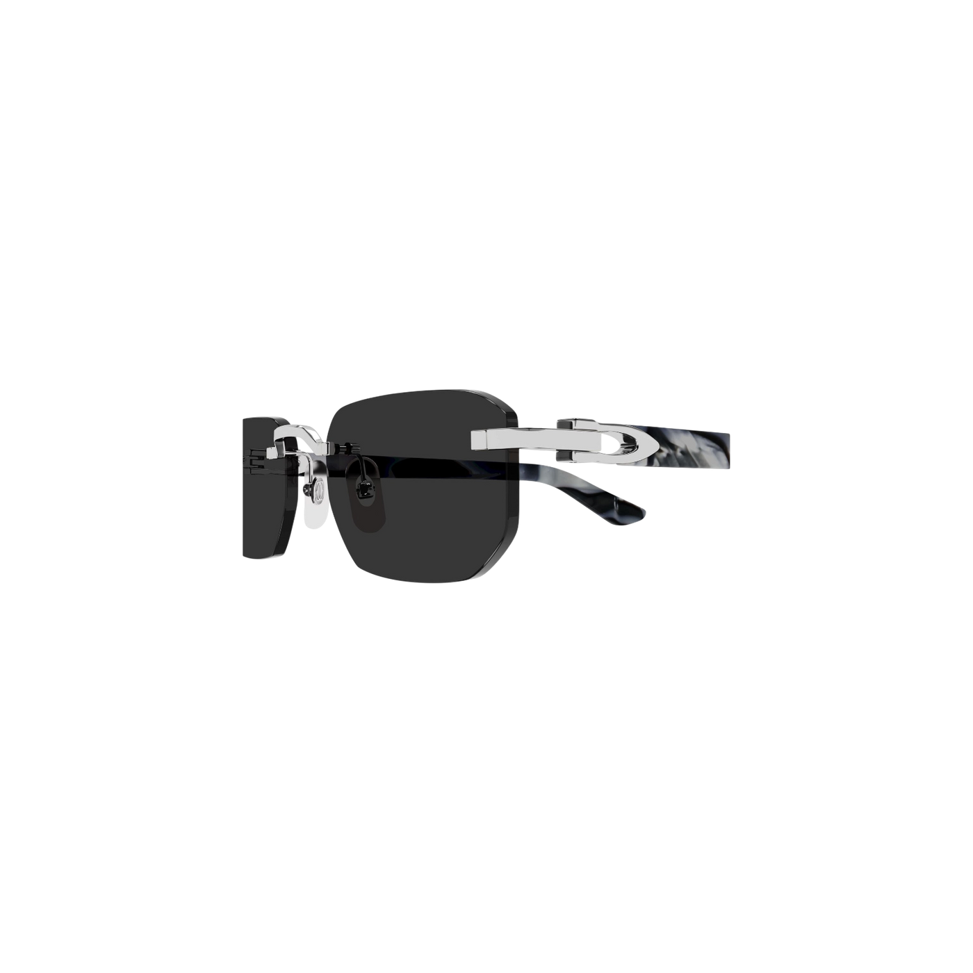 Cartier Recangular Frame Sunglasses
