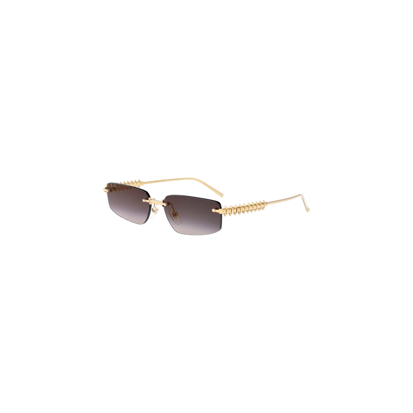 Cartier Rectangle-Frame Sunglasses