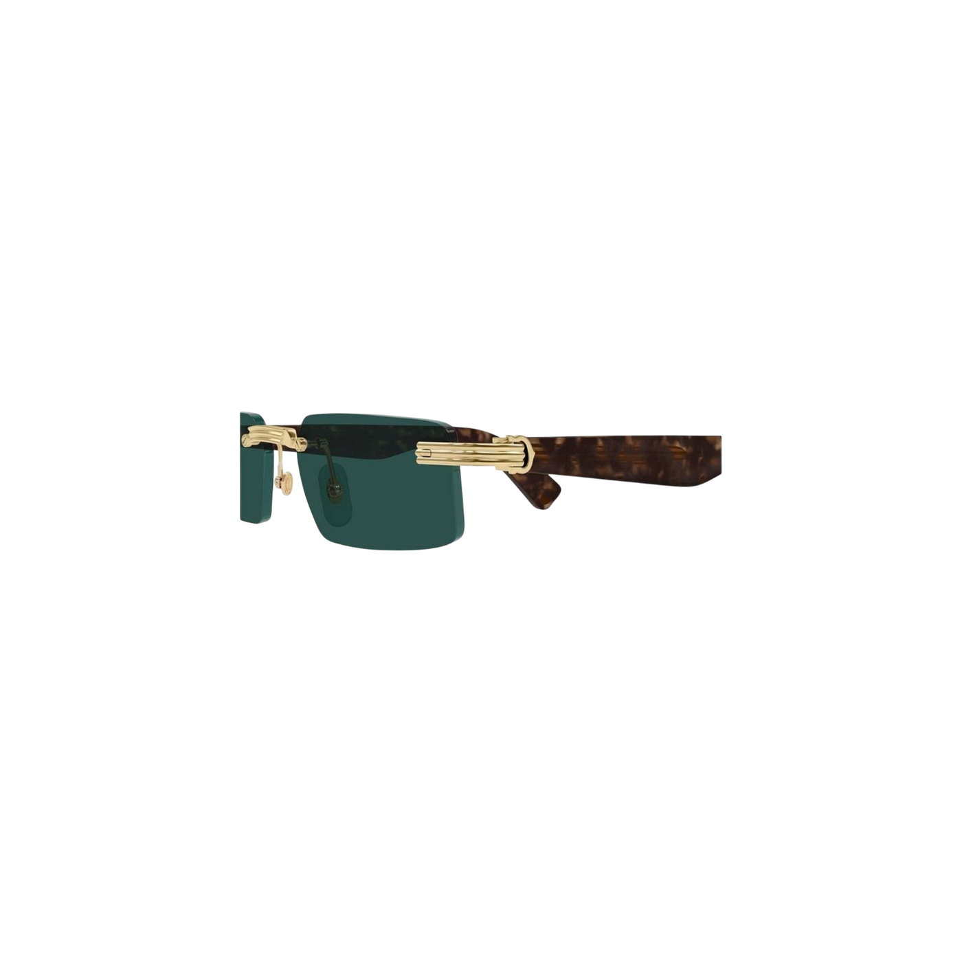 Cartier Rectangular Frame Sunglasses