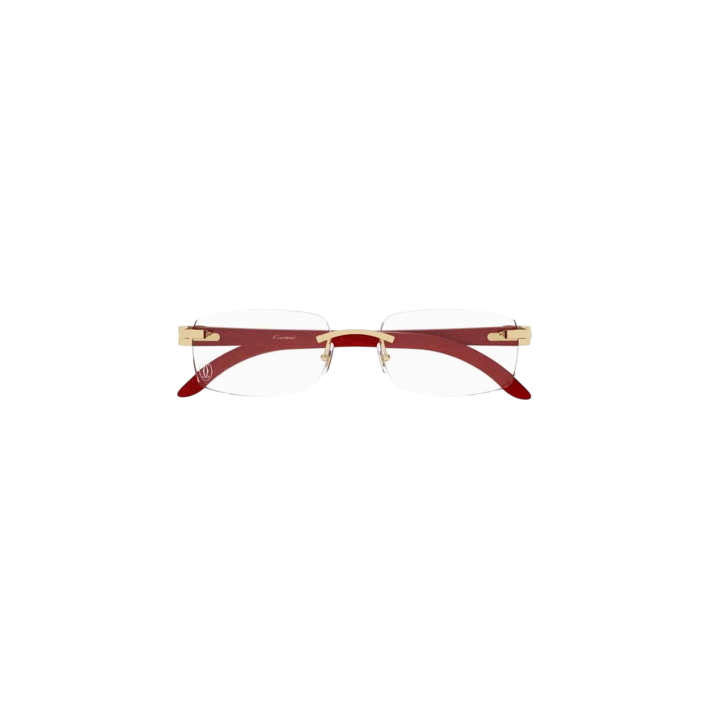 Cartier Rimless Rectangular Glasses