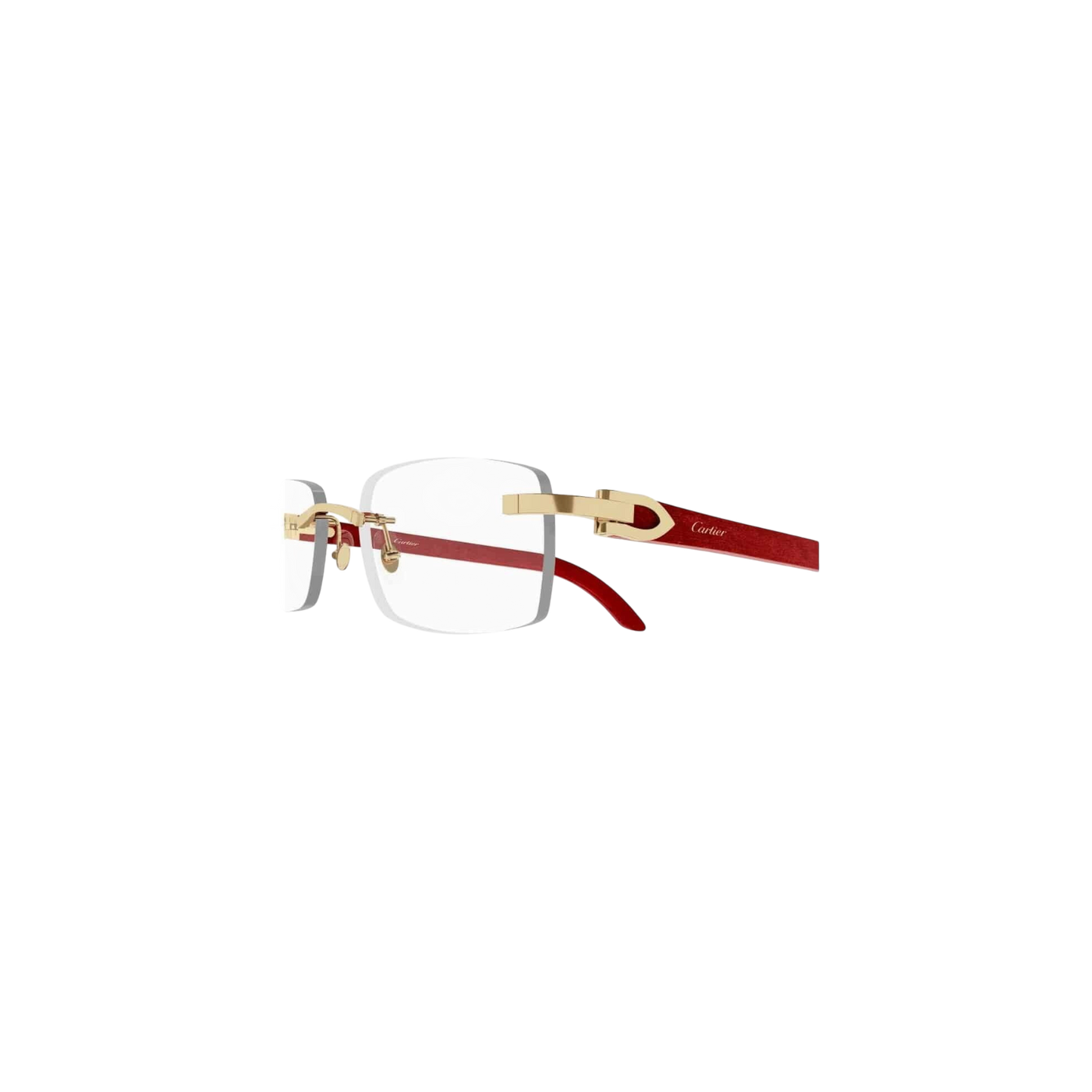 Cartier Rimless Rectangular Glasses
