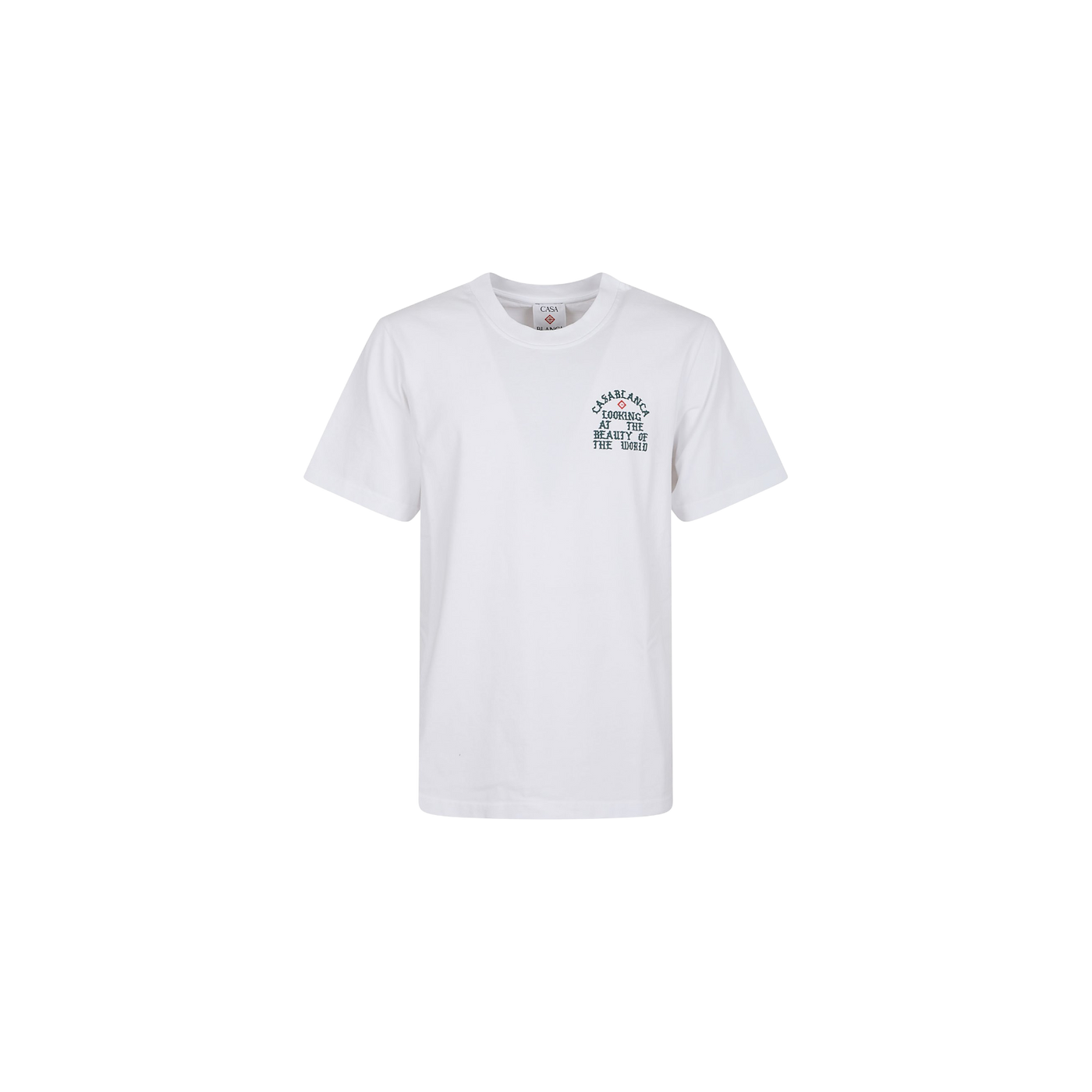 Casablanca Slogan Printed T-Shirt