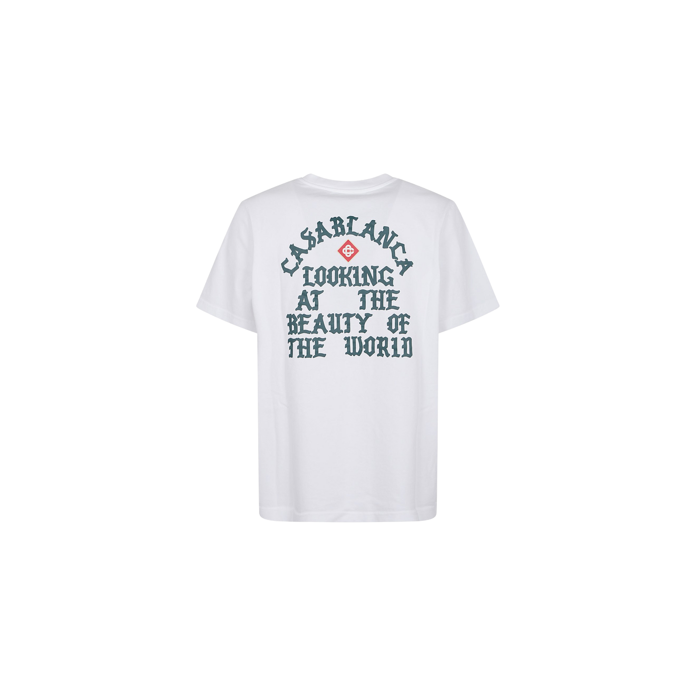 Casablanca Slogan Printed T-Shirt