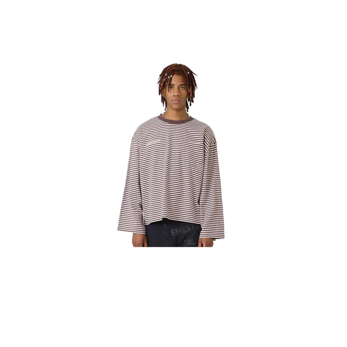 Eme Studios Cedar Fawn Striped Long Sleeve