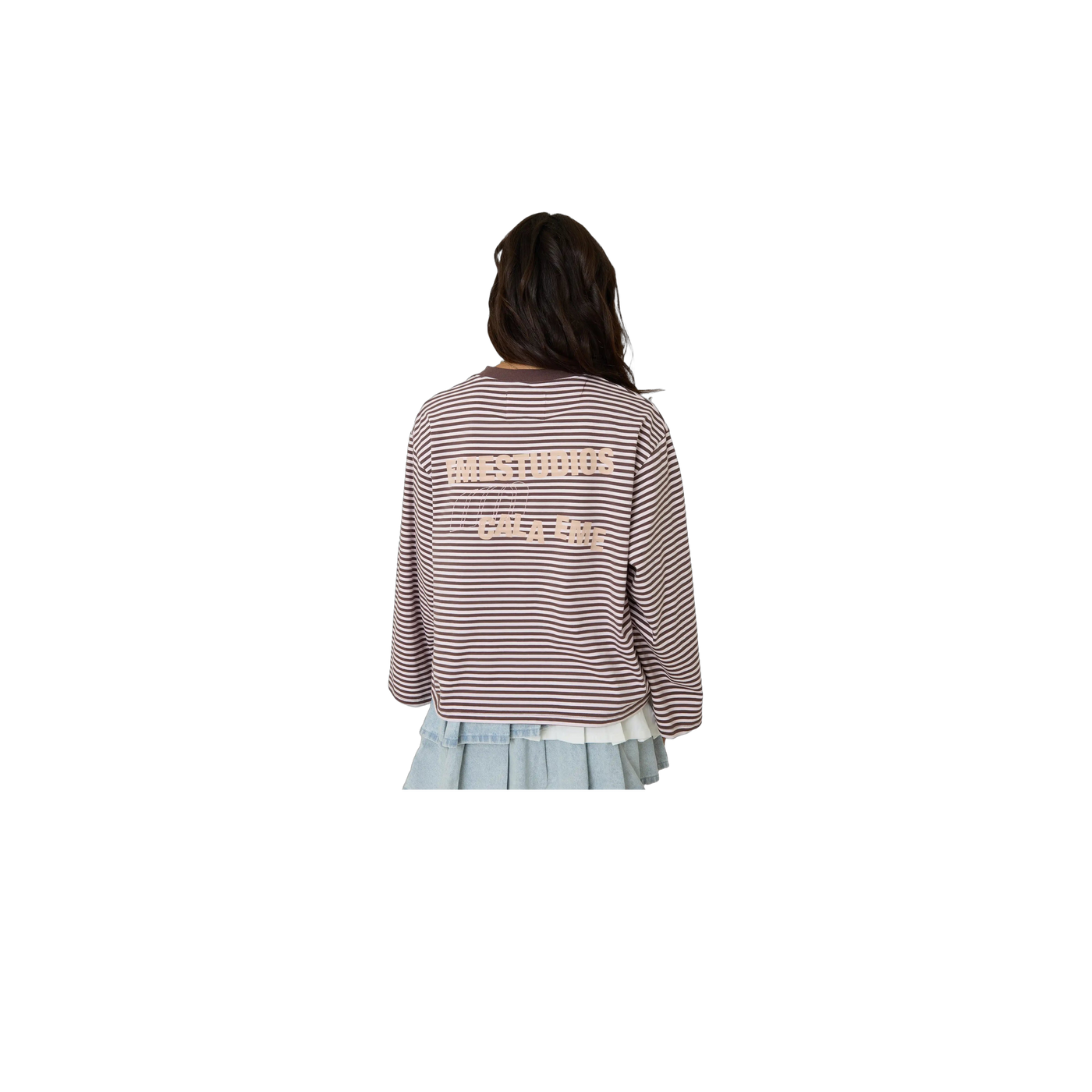 Eme Studios Cedar Fawn Striped Long Sleeve
